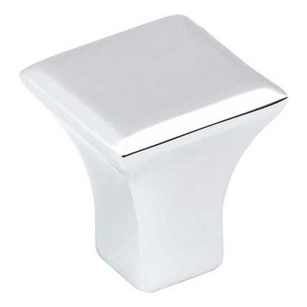 Jeffrey Alexander [972S-PC] Die Cast Zinc Cabinet Knob - Marlo Series - Polished Chrome Finish - 7/8&quot; Sq.