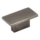 Jeffrey Alexander [81021BNBDL] Die Cast Zinc Cabinet Knob - Mirada Series - Brushed Pewter Finish - 1 9/16&quot; L