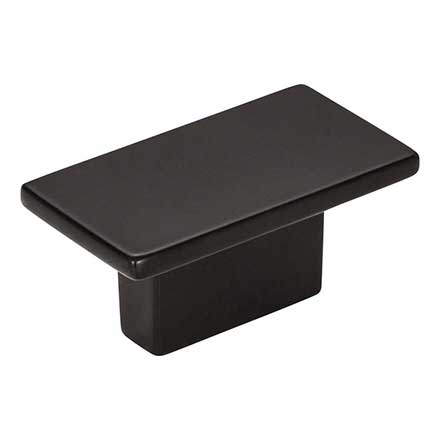 Jeffrey Alexander [81021MB] Die Cast Zinc Cabinet Knob - Mirada Series - Matte Black Finish - 1 9/16&quot; L