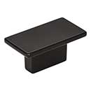 Jeffrey Alexander [81021MB] Die Cast Zinc Cabinet Knob - Mirada Series - Matte Black Finish - 1 9/16&quot; L