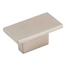 Jeffrey Alexander [81021SN] Die Cast Zinc Cabinet Knob - Mirada Series - Satin Nickel Finish - 1 9/16&quot; L