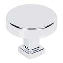 Jeffrey Alexander [929PC] Die Cast Zinc Cabinet Knob - Ogden Series - Polished Chrome Finish - 1 3/8" Dia.