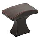 Jeffrey Alexander [767DBAC] Die Cast Zinc Cabinet Knob - Philip Series - Brushed Oil Rubbed Bronze Finish - 1 1/4&quot; L