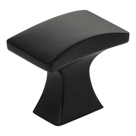 Jeffrey Alexander [767MB] Die Cast Zinc Cabinet Knob - Philip Series - Matte Black Finish - 1 1/4" L