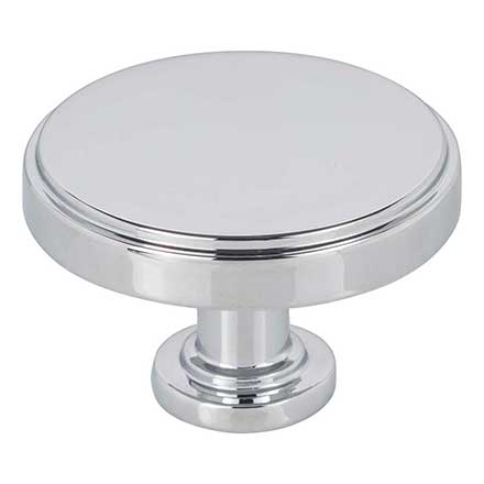 Jeffrey Alexander [171L-PC] Die Cast Zinc Cabinet Knob - Richard Series - Polished Chrome Finish - 1 3/4&quot; Dia.