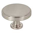 Jeffrey Alexander [171L-SN] Die Cast Zinc Cabinet Knob - Richard Series - Satin Nickel Finish - 1 3/4" Dia.