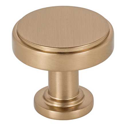 Jeffrey Alexander [171SBZ] Die Cast Zinc Cabinet Knob - Richard Series - Satin Bronze Finish - 1 1/4&quot; Dia.