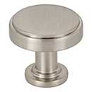 Jeffrey Alexander [171SN] Die Cast Zinc Cabinet Knob - Richard Series - Satin Nickel Finish - 1 1/4&quot; Dia.