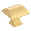 Jeffrey Alexander [944BG] Die Cast Zinc Cabinet Knob - Roman Series - Brushed Gold Finish - 1 1/4&quot; Sq.