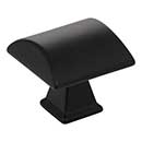 Jeffrey Alexander [944MB] Die Cast Zinc Cabinet Knob - Roman Series - Matte Black Finish - 1 1/4&quot; Sq.