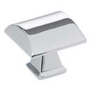 Jeffrey Alexander [944PC] Die Cast Zinc Cabinet Knob - Roman Series - Polished Chrome Finish - 1 1/4&quot; Sq.