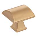Jeffrey Alexander [944SBZ] Die Cast Zinc Cabinet Knob - Roman Series - Satin Bronze Finish - 1 1/4&quot; Sq.