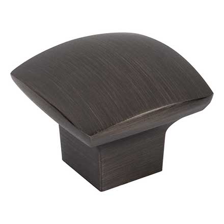 Jeffrey Alexander [431BNBDL] Die Cast Zinc Cabinet Knob - Sonoma Series - Brushed Pewter Finish - 1 3/16&quot; Sq.