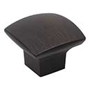 Jeffrey Alexander [431DBAC] Die Cast Zinc Cabinet Knob - Sonoma Series - Brushed Oil Rubbed Bronze Finish - 1 3/16&quot; Sq.