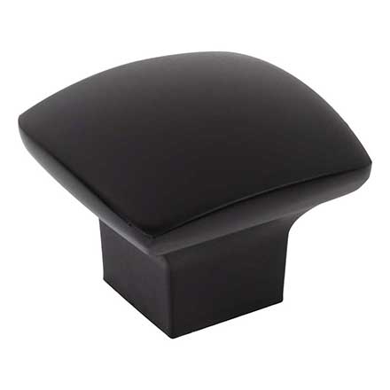 Jeffrey Alexander [431MB] Die Cast Zinc Cabinet Knob - Sonoma Series - Matte Black Finish - 1 3/16&quot; Sq.