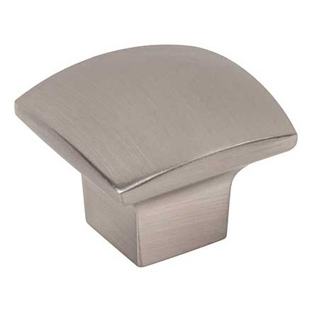 Jeffrey Alexander [431SN] Die Cast Zinc Cabinet Knob - Sonoma Series - Satin Nickel Finish - 1 3/16" Sq.