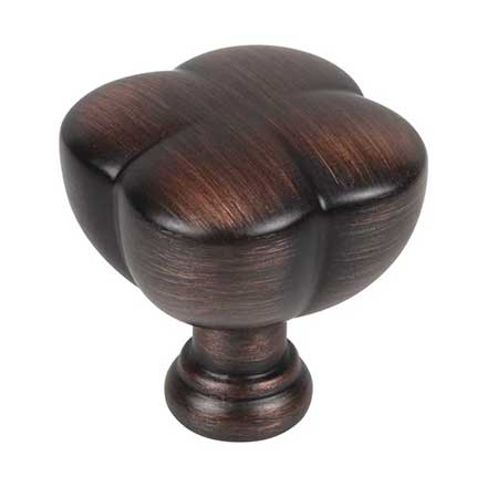 Jeffrey Alexander [686L-DBAC] Die Cast Zinc Cabinet Knob - Southerland Series - Brushed Oil Rubbed Bronze Finish - 1 1/2&quot; Dia.