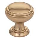 Jeffrey Alexander [658SBZ] Die Cast Zinc Cabinet Knob - Tiffany Series - Satin Bronze Finish - 1 1/4&quot; Dia.