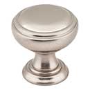 Jeffrey Alexander [658SN] Die Cast Zinc Cabinet Knob - Tiffany Series - Satin Nickel Finish - 1 1/4&quot; Dia.