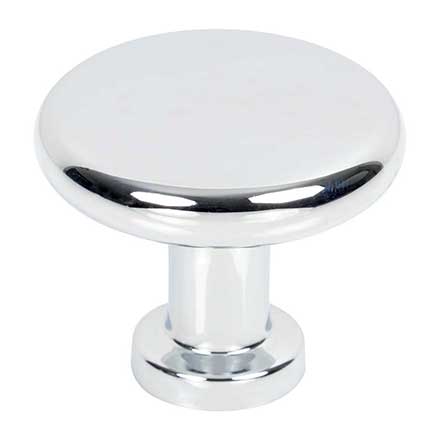 Jeffrey Alexander [410PC] Die Cast Zinc Cabinet Knob - Weser Series - Polished Chrome Finish - 1 3/8" Dia.