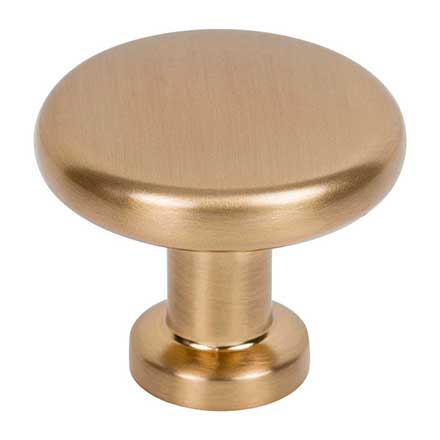 Jeffrey Alexander [410SBZ] Die Cast Zinc Cabinet Knob - Weser Series - Satin Bronze Finish - 1 3/8" Dia.