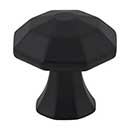 Jeffrey Alexander [678MB] Die Cast Zinc Cabinet Knob - Wheeler Series - Matte Black Finish - 1 1/4&quot; Dia.