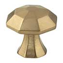 Jeffrey Alexander [678SBZ] Die Cast Zinc Cabinet Knob - Wheeler Series - Satin Bronze Finish - 1 1/4&quot; Dia.