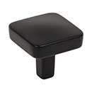 Jeffrey Alexander [905MB] Die Cast Zinc Cabinet Knob - Whitlock Series - Matte Black Finish - 1 1/4&quot; Sq.