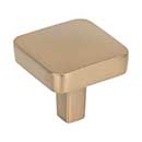 Jeffrey Alexander [905SBZ] Die Cast Zinc Cabinet Knob - Whitlock Series - Satin Bronze Finish - 1 1/4&quot; Sq.