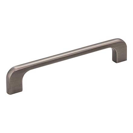 Jeffrey Alexander [264-128BNBDL] Die Cast Zinc Cabinet Pull Handle - Oversized - Alvar Series - Brushed Pewter Finish - 128mm C/C - 5 3/4&quot; L