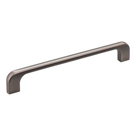 Jeffrey Alexander [264-160BNBDL] Die Cast Zinc Cabinet Pull Handle - Oversized - Alvar Series - Brushed Pewter Finish - 160mm C/C - 7&quot; L