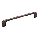 Jeffrey Alexander [264-160DBAC] Die Cast Zinc Cabinet Pull Handle - Oversized - Alvar Series - Brushed Oil Rubbed Bronze Finish - 160mm C/C - 7&quot; L