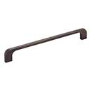 Jeffrey Alexander [264-192DBAC] Die Cast Zinc Cabinet Pull Handle - Oversized - Alvar Series - Brushed Oil Rubbed Bronze Finish - 192mm C/C - 8 1/4&quot; L