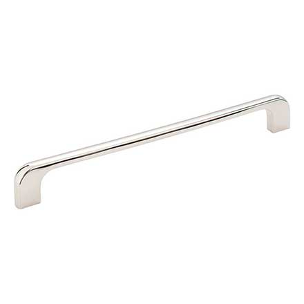 Jeffrey Alexander [264-192NI] Die Cast Zinc Cabinet Pull Handle - Oversized - Alvar Series - Polished Nickel Finish - 192mm C/C - 8 1/4" L