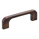 Jeffrey Alexander [264-3DBAC] Die Cast Zinc Cabinet Pull Handle - Standard Sized - Alvar Series - Brushed Oil Rubbed Bronze Finish - 3&quot; C/C - 3 11/16&quot; L