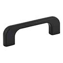 Jeffrey Alexander [264-3MB] Die Cast Zinc Cabinet Pull Handle - Standard Sized - Alvar Series - Matte Black Finish - 3&quot; C/C - 3 11/16&quot; L
