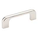 Jeffrey Alexander [264-3NI] Die Cast Zinc Cabinet Pull Handle - Standard Sized - Alvar Series - Polished Nickel Finish - 3&quot; C/C - 3 11/16&quot; L