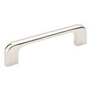 Jeffrey Alexander [264-96NI] Die Cast Zinc Cabinet Pull Handle - Standard Sized - Alvar Series - Polished Nickel Finish - 96mm C/C - 4 7/16" L