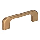 Jeffrey Alexander [264-3SBZ] Die Cast Zinc Cabinet Pull Handle - Standard Sized - Alvar Series - Satin Bronze Finish