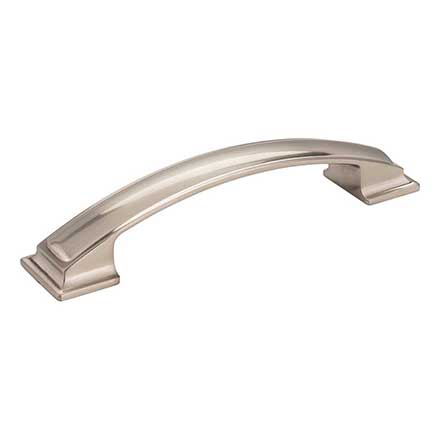Jeffrey Alexander [435-128SN] Die Cast Zinc Cabinet Pull Handle - Annadale Series - Oversized - Satin Nickel Finish - 128mm C/C - 6 1/4&quot; L