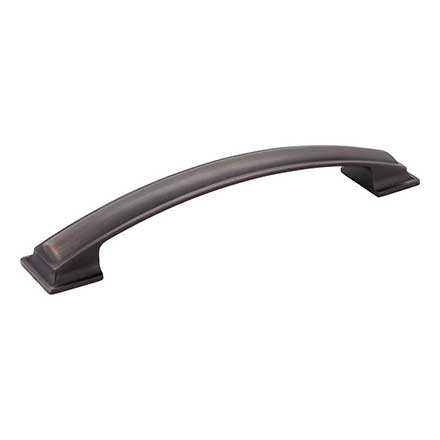Jeffrey Alexander [435-160DBAC] Die Cast Zinc Cabinet Pull Handle - Annadale Series - Oversized - Brushed Oil Rubbed Bronze Finish - 160mm C/C - 7 5/8&quot; L