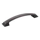 Jeffrey Alexander [435-160DBAC] Die Cast Zinc Cabinet Pull Handle - Annadale Series - Oversized - Brushed Oil Rubbed Bronze Finish - 160mm C/C - 7 5/8&quot; L