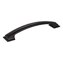 Jeffrey Alexander [435-160MB] Die Cast Zinc Cabinet Pull Handle - Annadale Series - Oversized - Matte Black Finish - 160mm C/C - 7 5/8&quot; L
