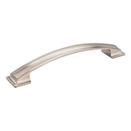 Jeffrey Alexander [435-160SN] Die Cast Zinc Cabinet Pull Handle - Annadale Series - Oversized - Satin Nickel Finish - 160mm C/C - 7 5/8&quot; L