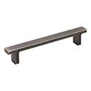 Jeffrey Alexander [867-128BNBDL] Die Cast Zinc Cabinet Pull Handle - Anwick Series - Oversized - Brushed Pewter Finish - 128mm C/C - 6 3/8&quot; L