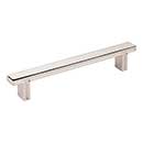 Jeffrey Alexander [867-128NI] Die Cast Zinc Cabinet Pull Handle - Anwick Series - Oversized - Polished Nickel Finish - 128mm C/C - 6 3/8&quot; L