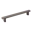 Jeffrey Alexander [867-160BNBDL] Die Cast Zinc Cabinet Pull Handle - Anwick Series - Oversized - Brushed Pewter Finish - 160mm C/C - 7 5/8&quot; L