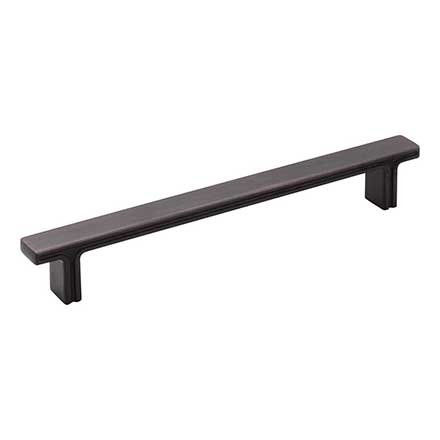 Jeffrey Alexander [867-160DBAC] Die Cast Zinc Cabinet Pull Handle - Anwick Series - Oversized - Brushed Oil Rubbed Bronze Finish - 160mm C/C - 7 5/8&quot; L
