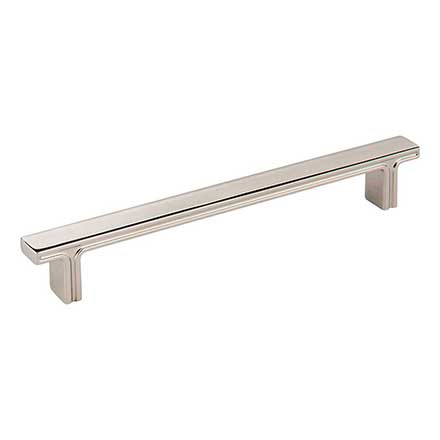 Jeffrey Alexander [867-160NI] Die Cast Zinc Cabinet Pull Handle - Anwick Series - Oversized - Polished Nickel Finish - 160mm C/C - 7 5/8&quot; L