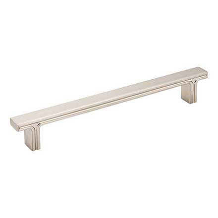 Jeffrey Alexander [867-160SN] Die Cast Zinc Cabinet Pull Handle - Anwick Series - Oversized - Satin Nickel Finish - 160mm C/C - 7 5/8" L